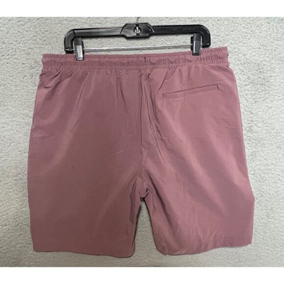 NovaMen Cargo Shorts Mens Sz XL Game On Nylon Casual Shorts NWT PINK - Picture 2 of 13